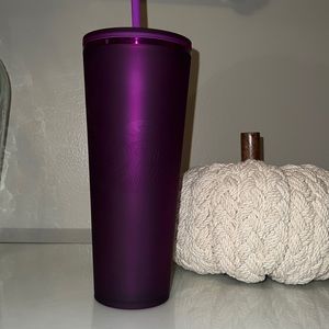 2022 BRAND NEW Purple Matte Soft touch tumbler. 24oz